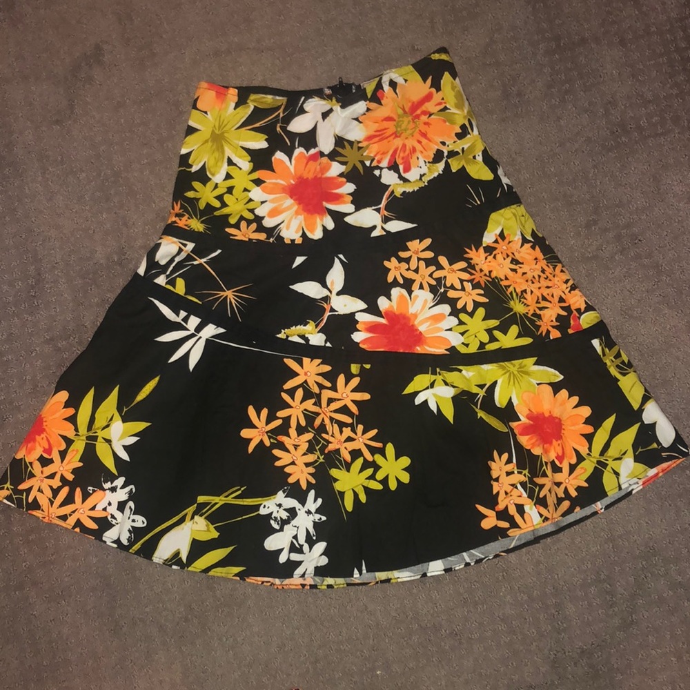 Floral skirt